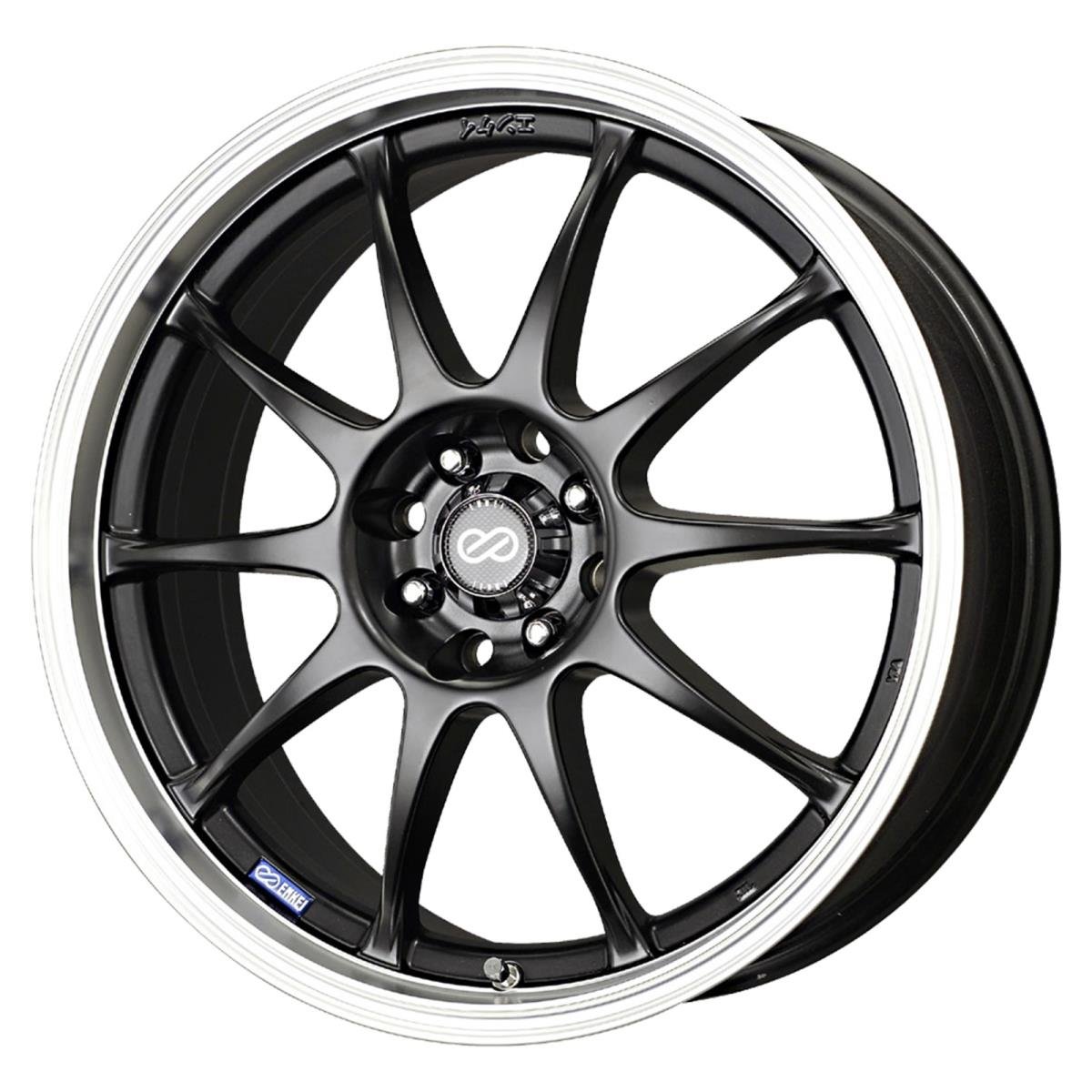 Amazon.com: Enkei 409-670-10BK J10 Performance Wheel 16x7 +