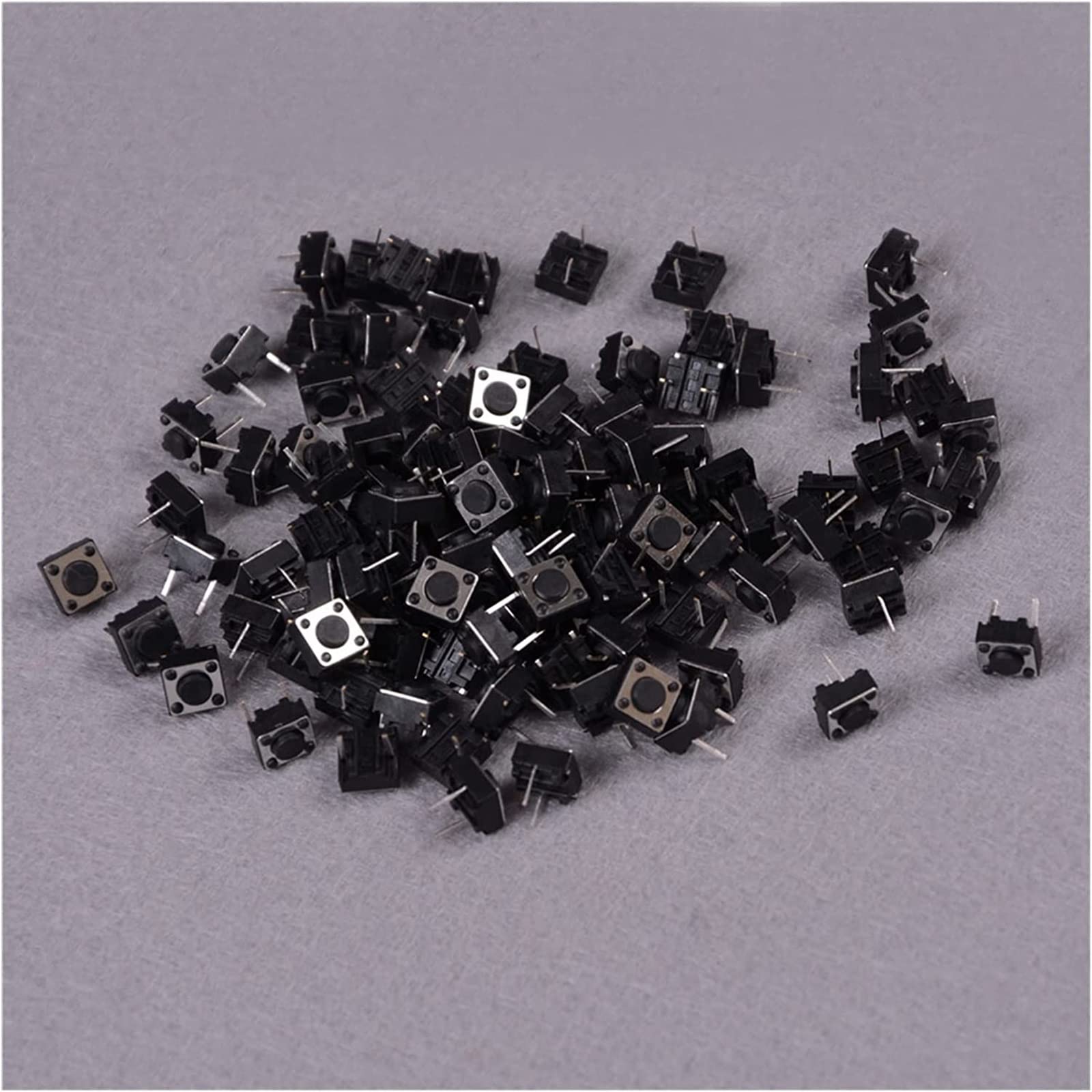 FQJYXWEWL Replacement Parts Micro Switches Mini Push Button Switch 100pcs/lot 6X6X4.3mm 4PIN Momentary Tactile Tact Push Button Micro Switch Waterproof Tactile Tact