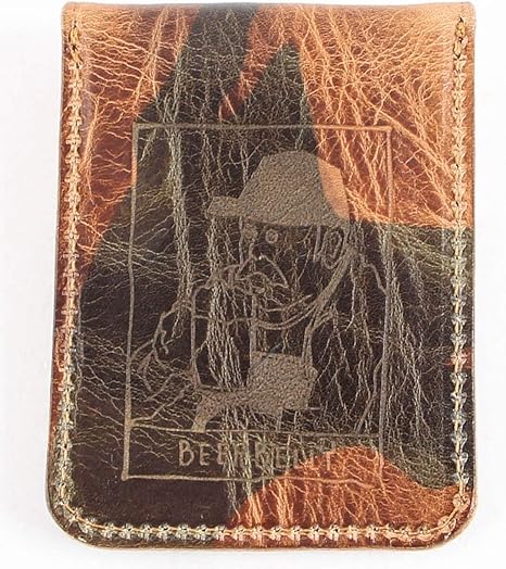 Amazon Co Jp Beerbelly ビアベリー Pocket Ashtray 携帯灰皿 アッシュトレイ ポケット灰皿 カード入れ ビアーおじさん メンズ 喫煙具 プレゼント 迷彩ブラウン シューズ バッグ