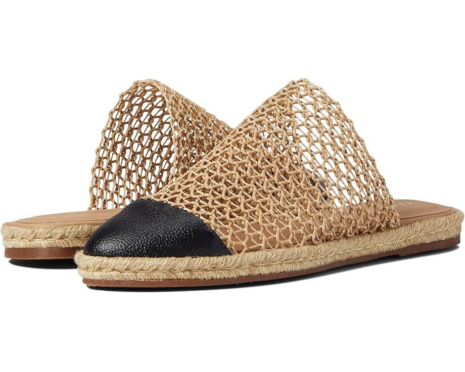 KAANAS Palau Spiderweb Mule with Leather Toe-Cap - Pair View