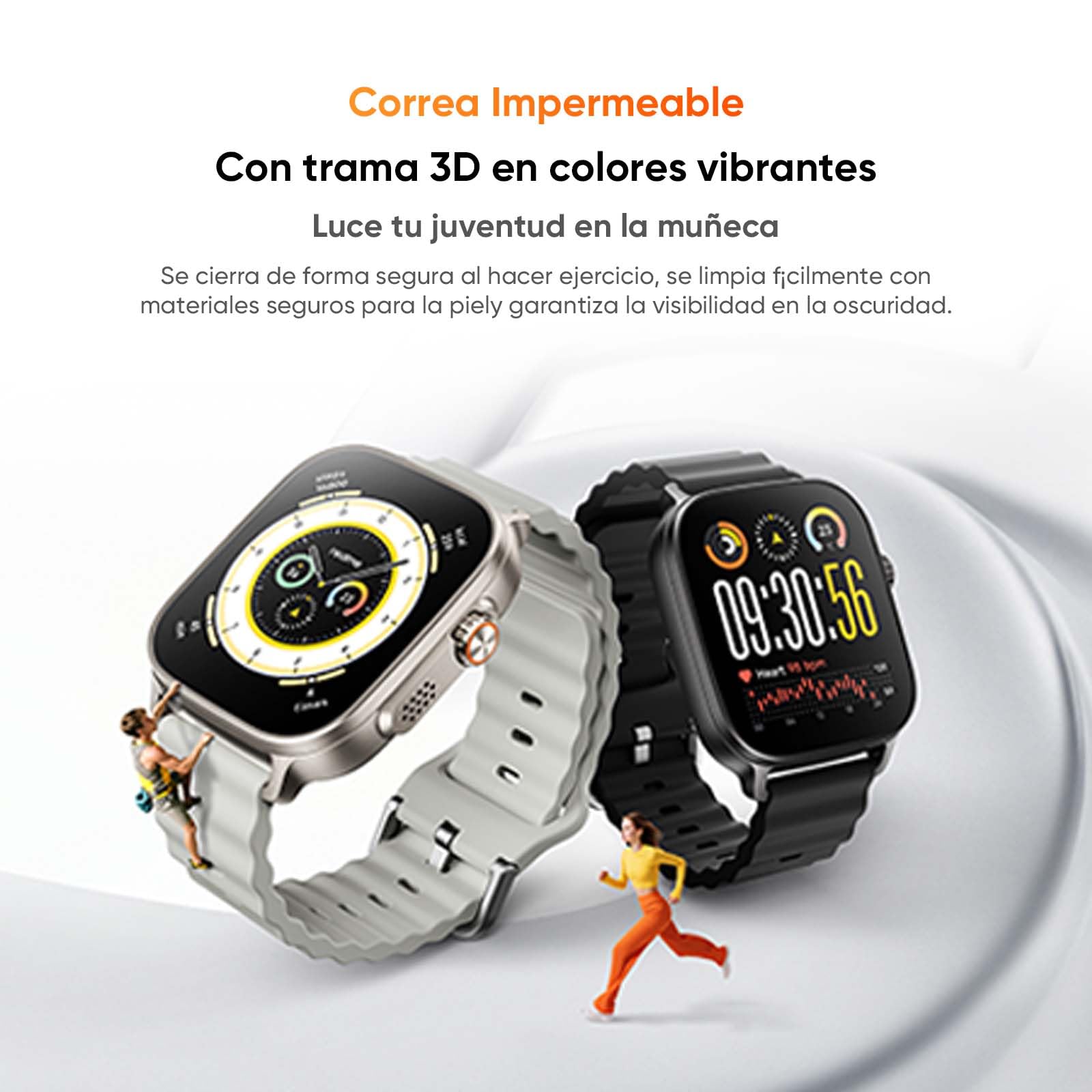 realme Watch 5 Smartwatch con Batería de 20 Días, Reloj Inteligente con 108 Modos de Deportes, Monitor de Salud, Reloj Inteligente 1.97" AMOLED y Resistente de IP68, NFC, GPS, Plata
