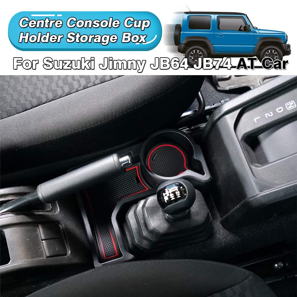 Huadi Jimny Cup Holder Armrest Center Console Secondary Storage Box