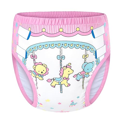 LittleForBig Soft Silky Underwear Comfortable Washable Reusable Adult Training Pants