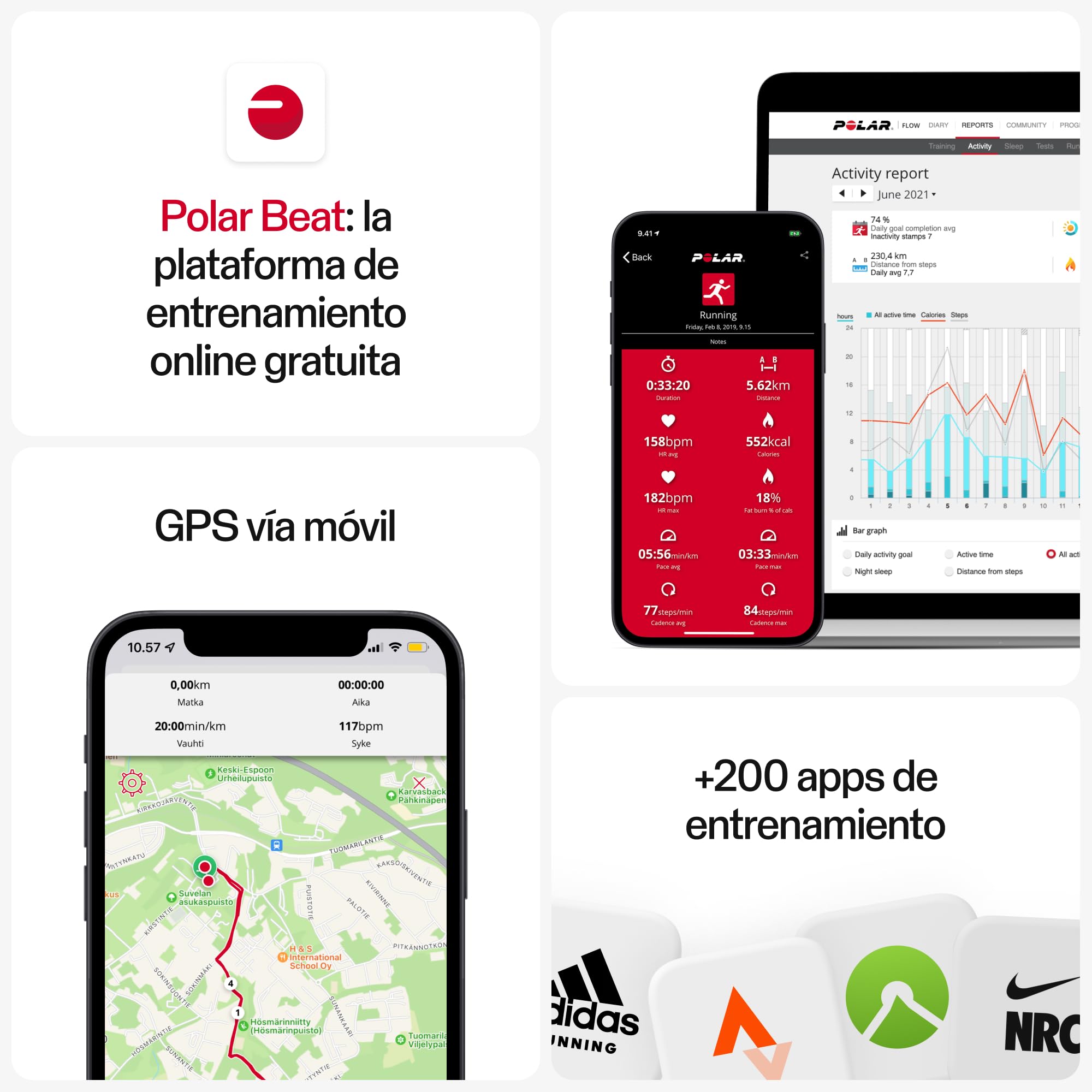 Sensor de FC Polar H10 – Negro – Ant+ y Bluetooth, precisión ECG/EKG, VFC, Resistente al Agua, Elástico Lavable a máquina, Ajuste cómodo, Batería reemplazable, para Deporte y Gimnasio M-XXL 75-115cm