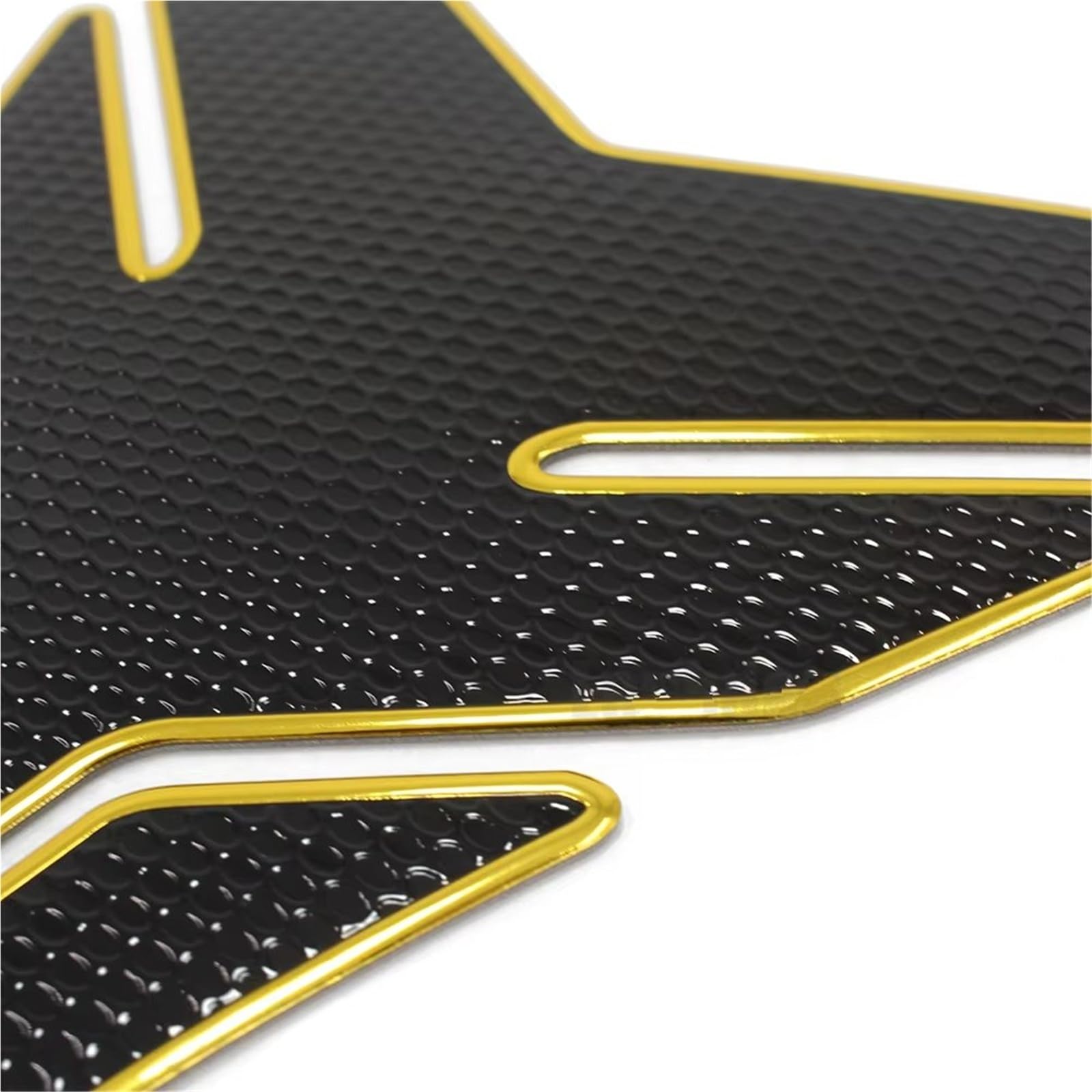 Tankpad Adesivo Rilievo Carro Armato Carburante Copertura Decalcomanie Per Per CBR 600RR 250RR 900RR 400RR CBR 600 F2 F3 F4 F4I RVF 400(Black)