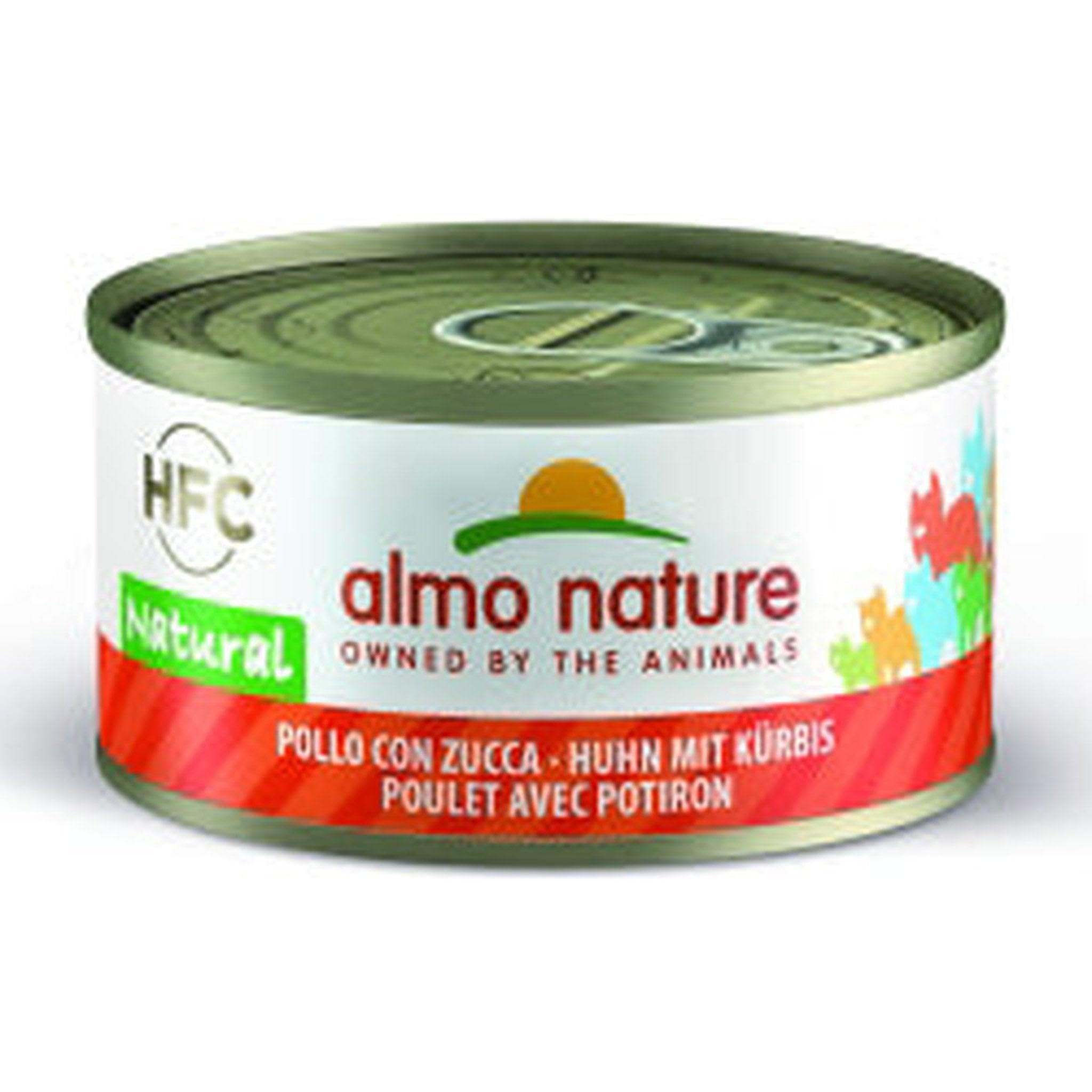almo nature Gatto Pollo con Zucca Gr.70X24