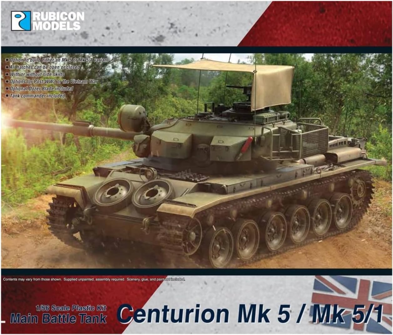 Rubicon Models Centurion MBT Mk 5 / Mk 5/1 (FV4011), RB0105