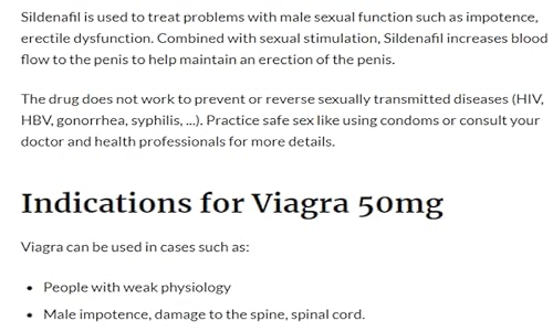 How long does Viagra last? Selling price, usage