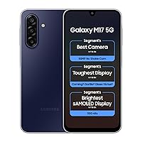 Galaxy M17 5G SM M176B Sapphire Black Smartphone with 5000mAh Battery