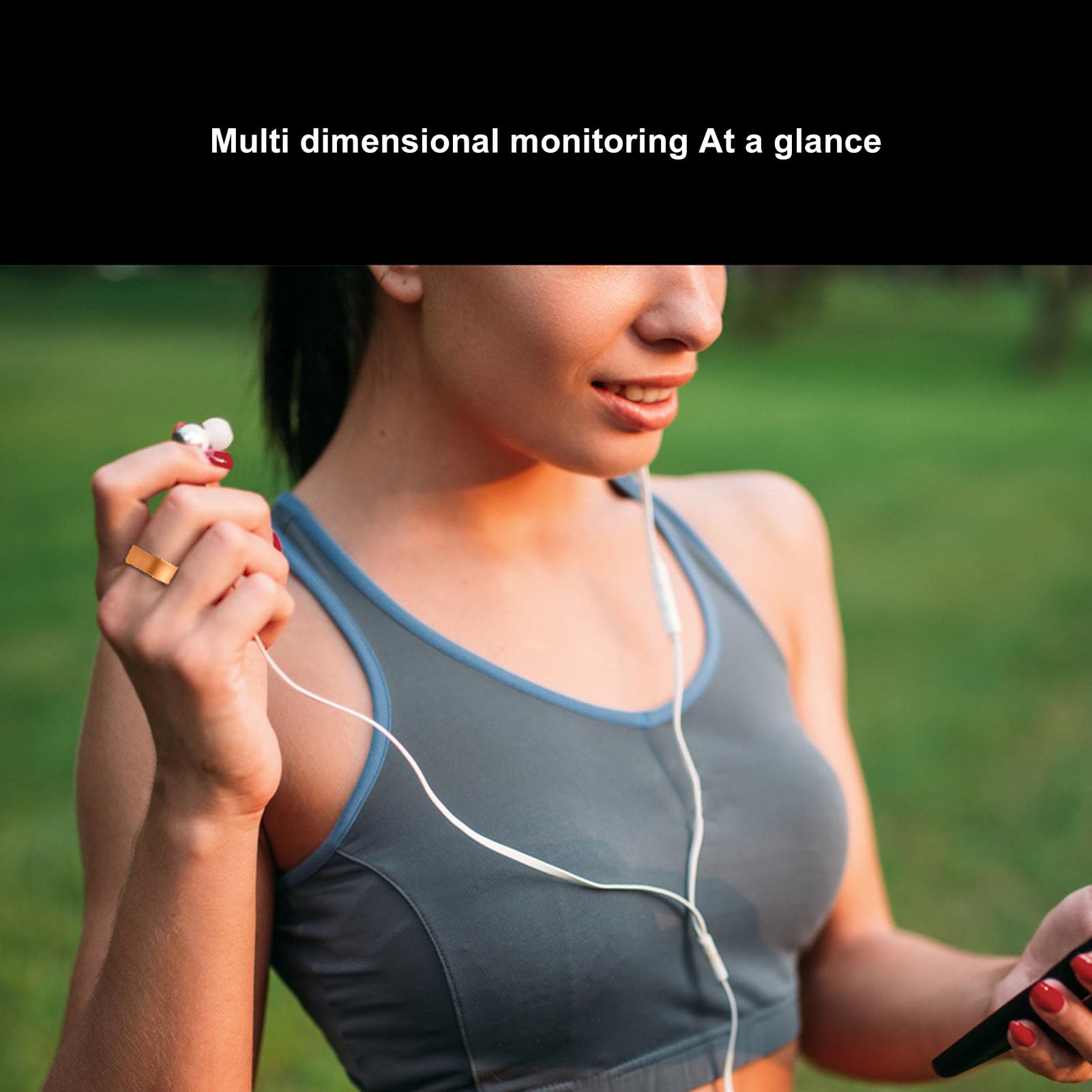 Amazon | 睡眠トラッカー リング、ギフト用振動アラート スマート (17