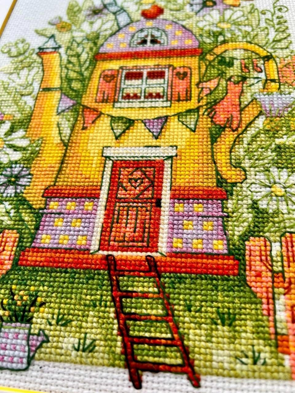 RIOLIS Counted Cross Stitch kit 2206 Tea House