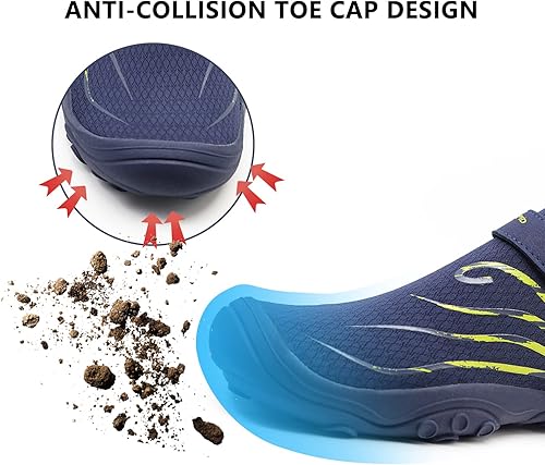 Miniatura 3 de Zapatos de agua para hombre y mujer, secado rápido, para playa, kayak, piscina, calcetines acuáticos, surf, escalada, yoga