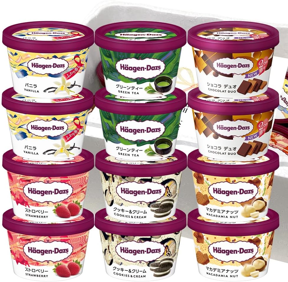 【HD】ハーゲンダッツ ミニカップ Aセット バラエティ6種セット各2個入 ギフト設定対応
