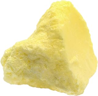 Raw Sulfur, Mineral Specimen - Approx. 1
