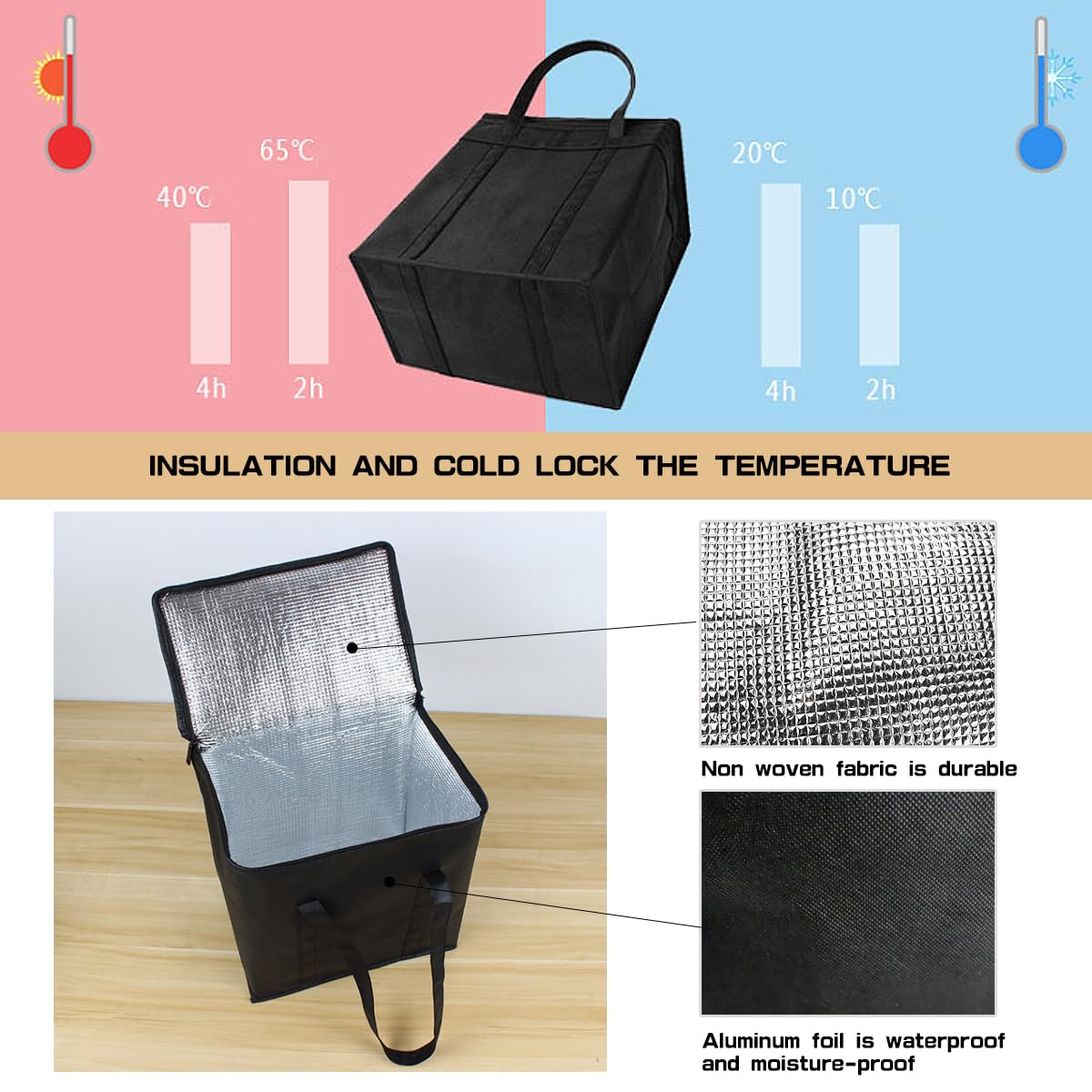 Bolsa de almacenamiento de pellets de madera, dispensador de pellets para fumador, contenedor de pellets de madera impermeable, bolsa de almacenamiento de pellets para acampar al aire libre, viajes, 6