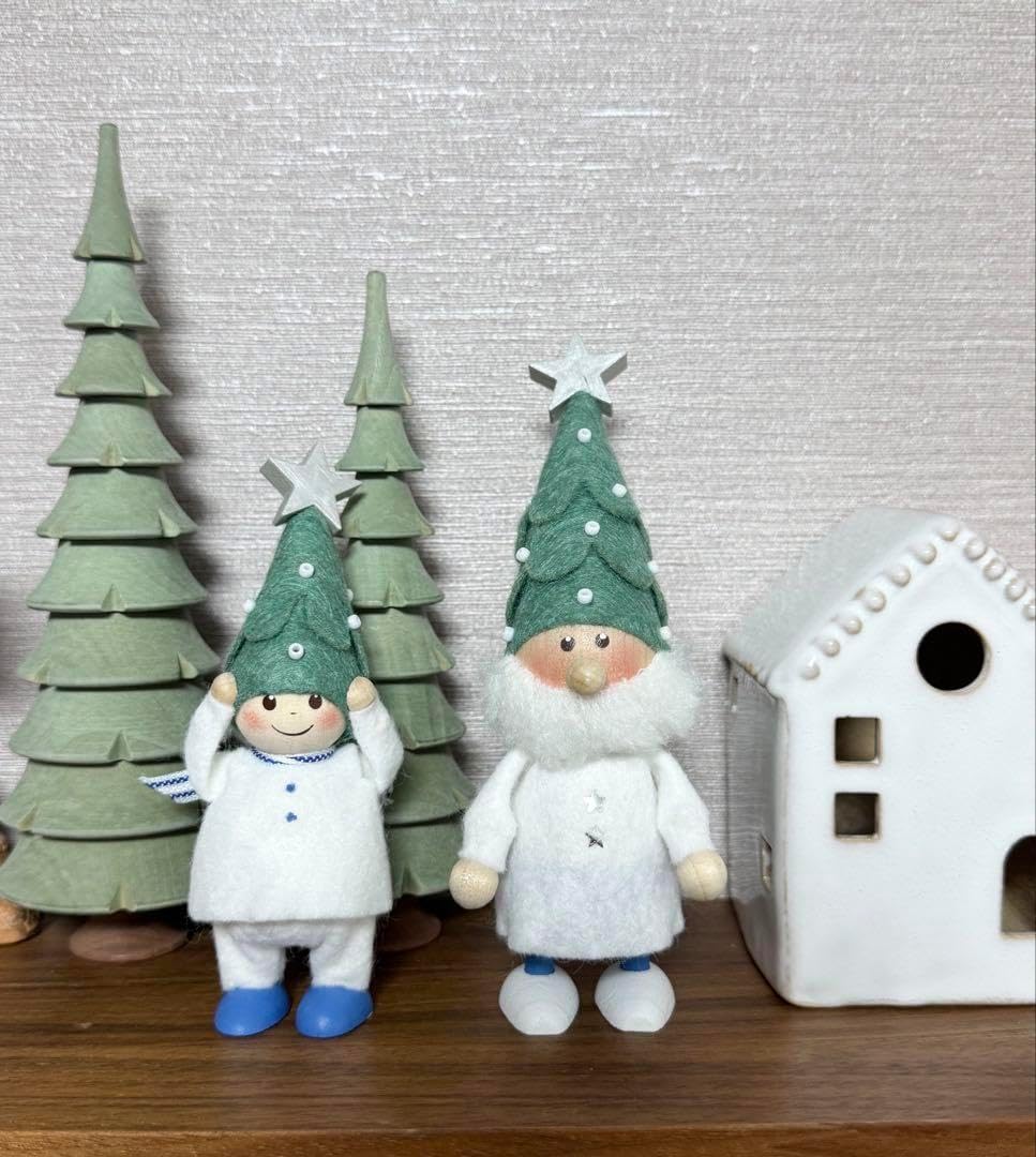 ノルディカニッセ ツリーをかぶったサンタ＆男の子 ノルディカニッセ ツリーをかぶったサンタ＆男の子 ノルディカ公式