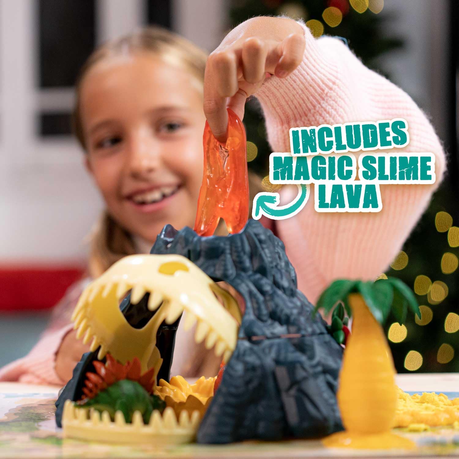 CRAZE Calendario De Adviento Con Juguetes Dino Playset, Calendario De Dinosaurios Para Niños, El Calendario Incluye Un Volcán Con Lava De Slime, 24 Sorpresas De Dinosaurios Para Navidad — view 5