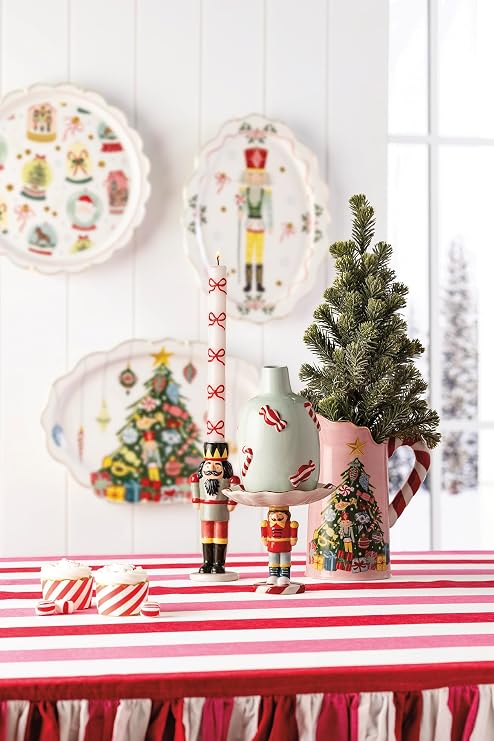 Mud Pie Christmas Nutcracker Small Platter