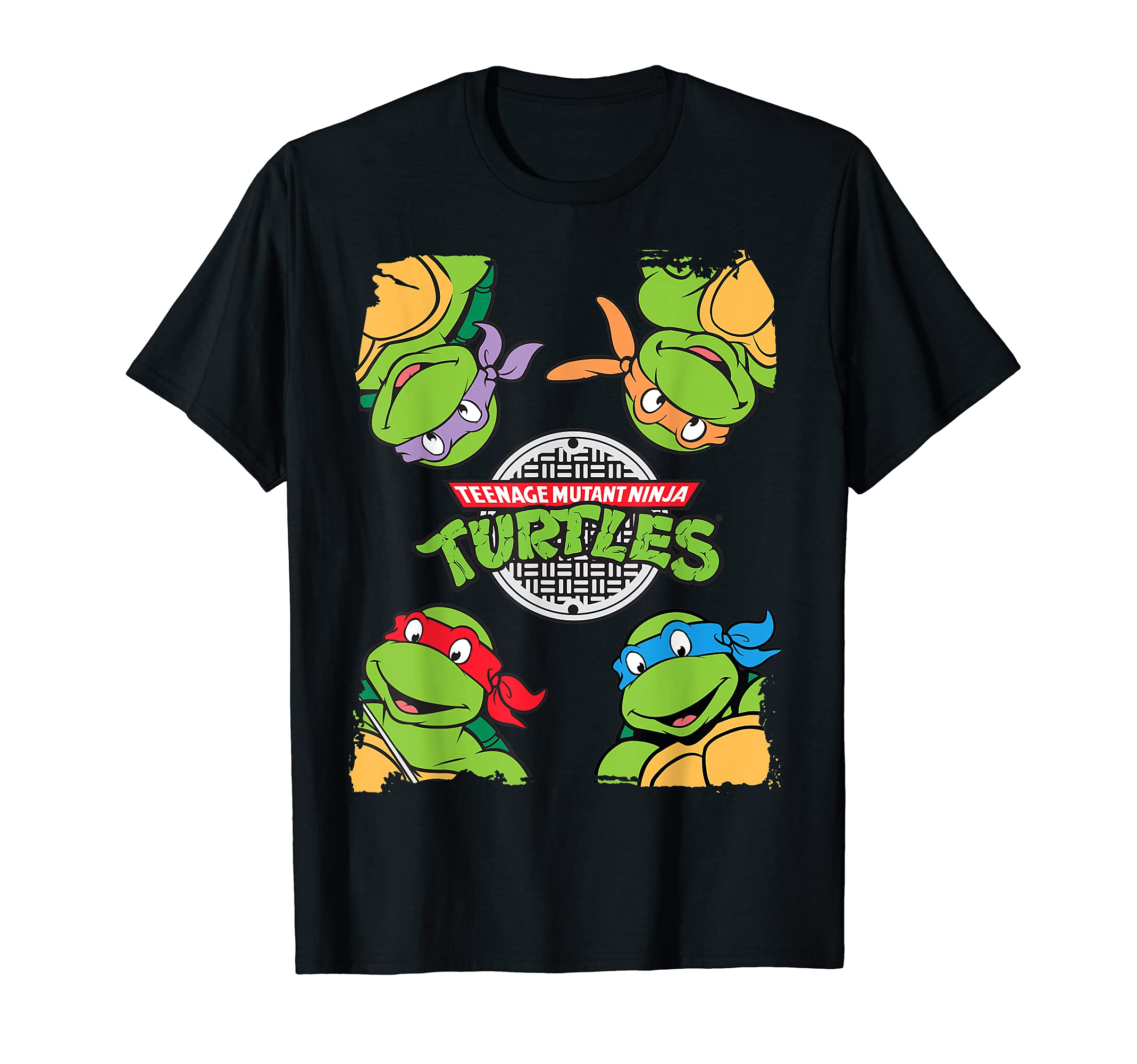 TMNTFour Corners Turtle Tee Ninja Turtles T-Shirt