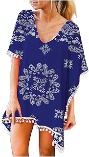 OIUHJN Swimsuit Women's Swimwear Chiffon Tassels Tops Beach Loose Women's Trim Up Kaftan Cover Bikini Swimwear Tankinis Set Men's Watches Cheap