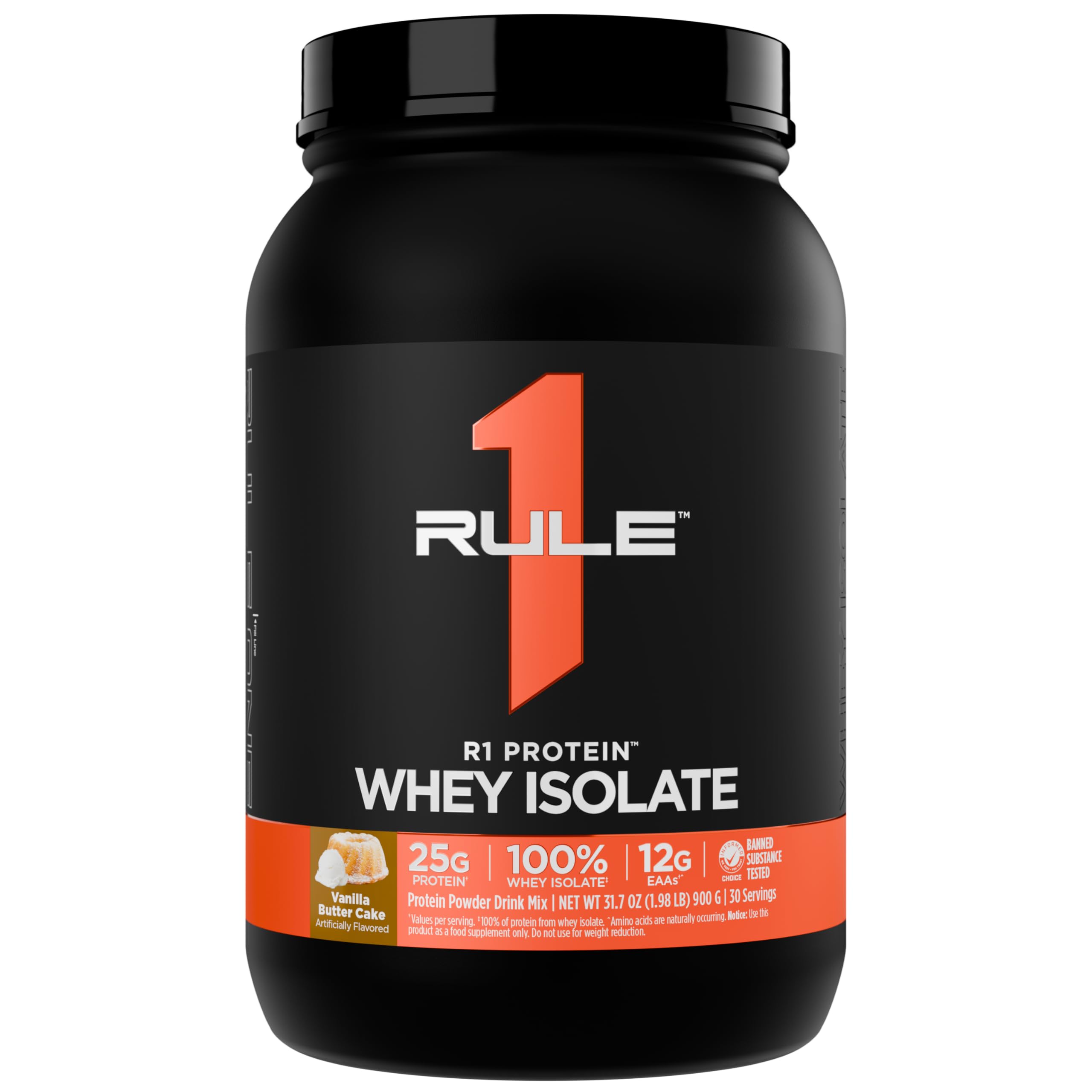 Rule 1 Protein Isolate Vanilla Butter Cake 2Lbs
