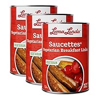 Vista 6 de Loma Linda - Carnes a base de plantas (Saucettes® (15 oz.), paquete de 6
