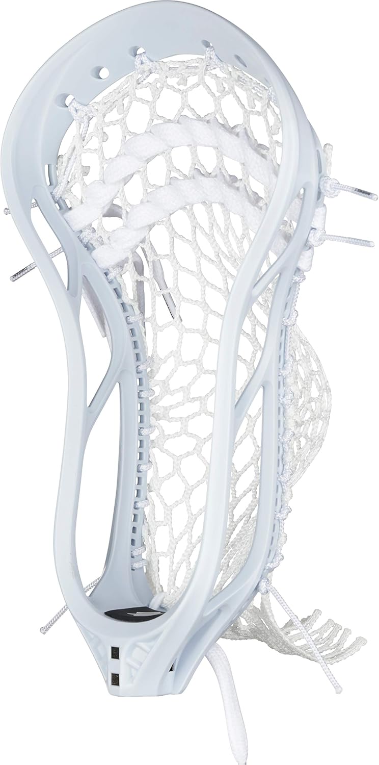 StringKing Men's Mark 2F Stiff Faceoff Lacrosse Head Strung with Type 4F Mesh