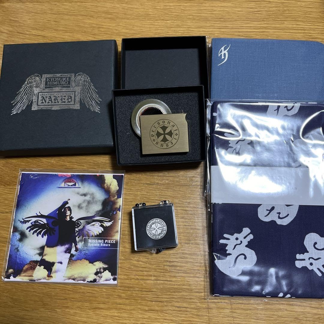 氷室京介 ライブグッズ バスタオル 2枚セット 氷室京介 personal Jesus bar HAPPY BOX''PANDORA''