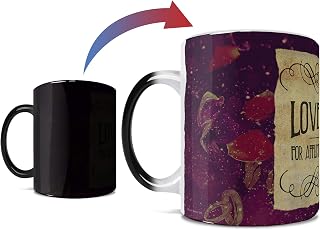 Morphing Mugs Halloween - Love Potion No. 9 - One 11 oz Color Changing Heat Sensitive Ceramic Mug – Image Revealed When HOT Liquid Is Added!
