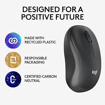 Logitech M240 for Business Silent Wireless Mouse - Graphite
