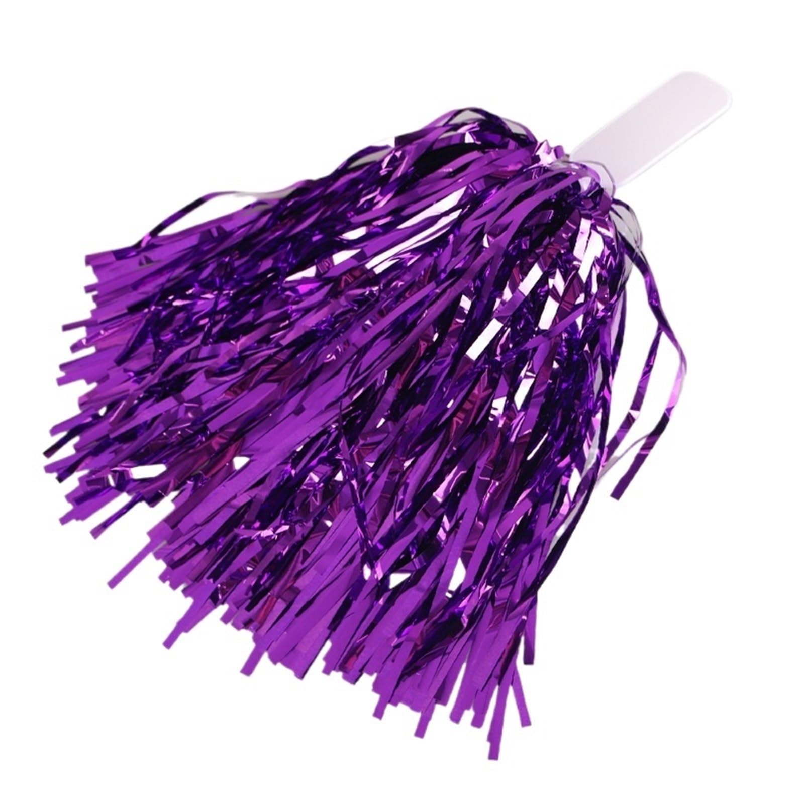 Aiqijohi Color11 Cheerleader Pom Poms Sparkly Cheer Balls With Handles For Cheerleading, Hand Dance