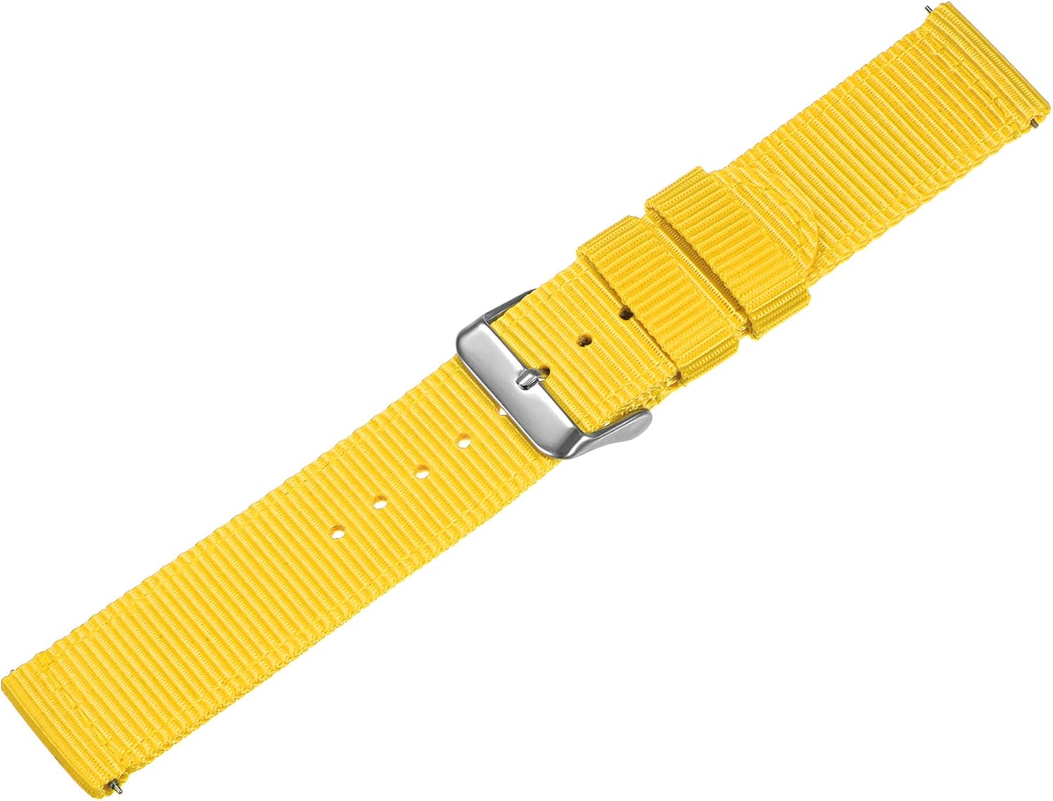 HARFINGTON Nylon Watch Band Durable Nylon Strap for Men, Universal Replacement Canvas Watchband - Image 3