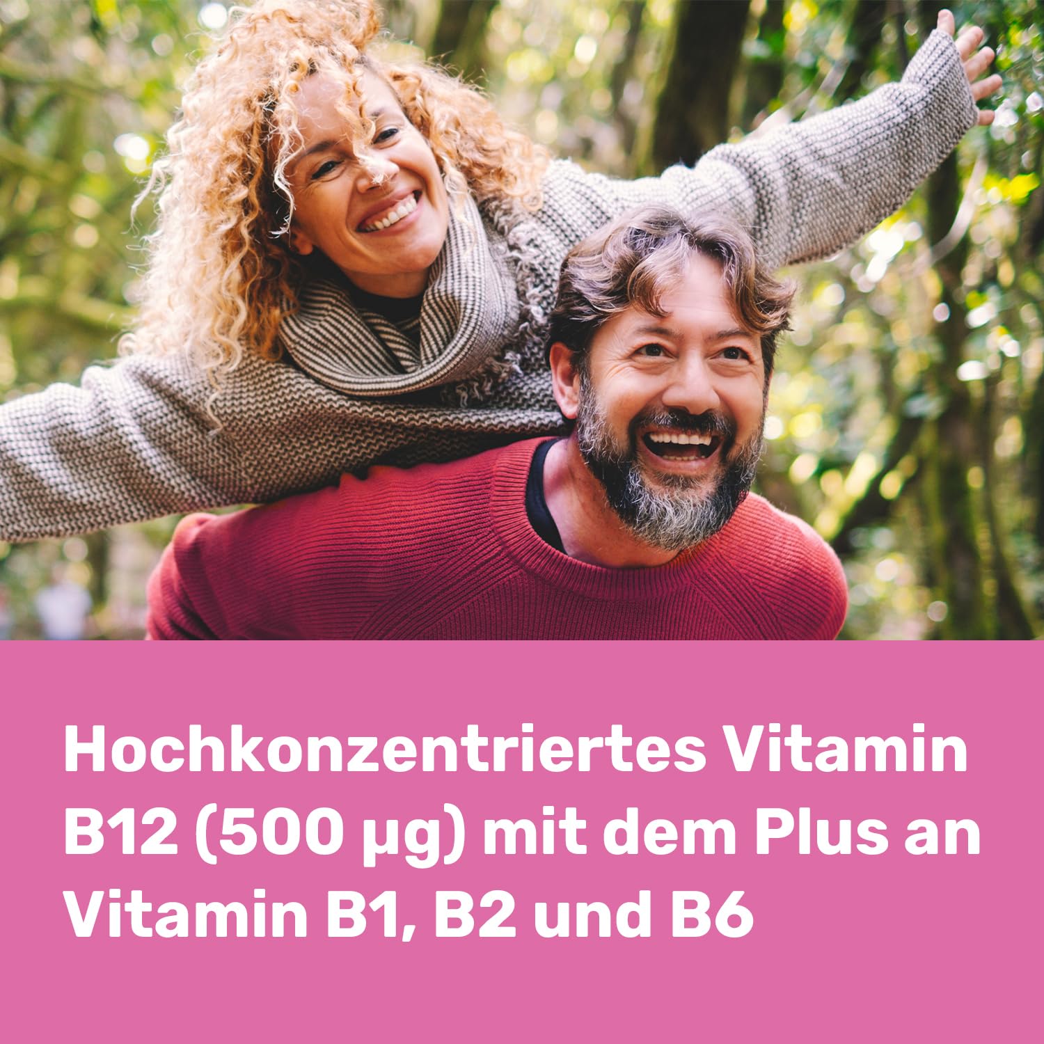 EUNOVA B12 Plus: B-Vitamin Komplex Nahrungsergänzungsmittel, 30x 8ml | Hochdosiert mit Vitamin B12, B1, B2& B6, Fördert Energie & reduziert Müdigkeit, Pfirsich-Maracuja Geschmack, Vegan
