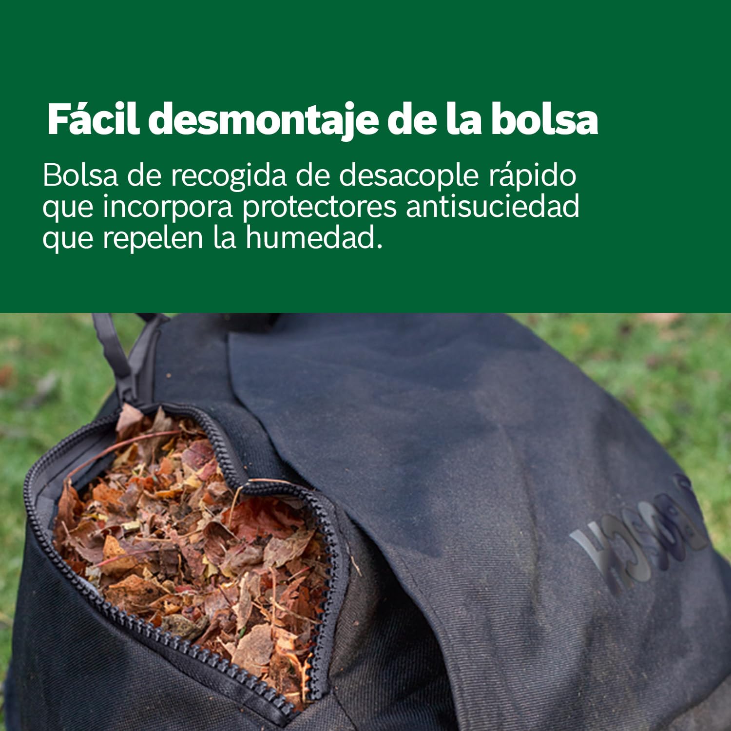 Bosch aspirador y soplador de hojas eléctrico UniversalGardenTidy 3000 (3000 W, bolsa colectora de 50 l, velocidad variable, para soplar, aspirar y triturar las hojas, en caja)