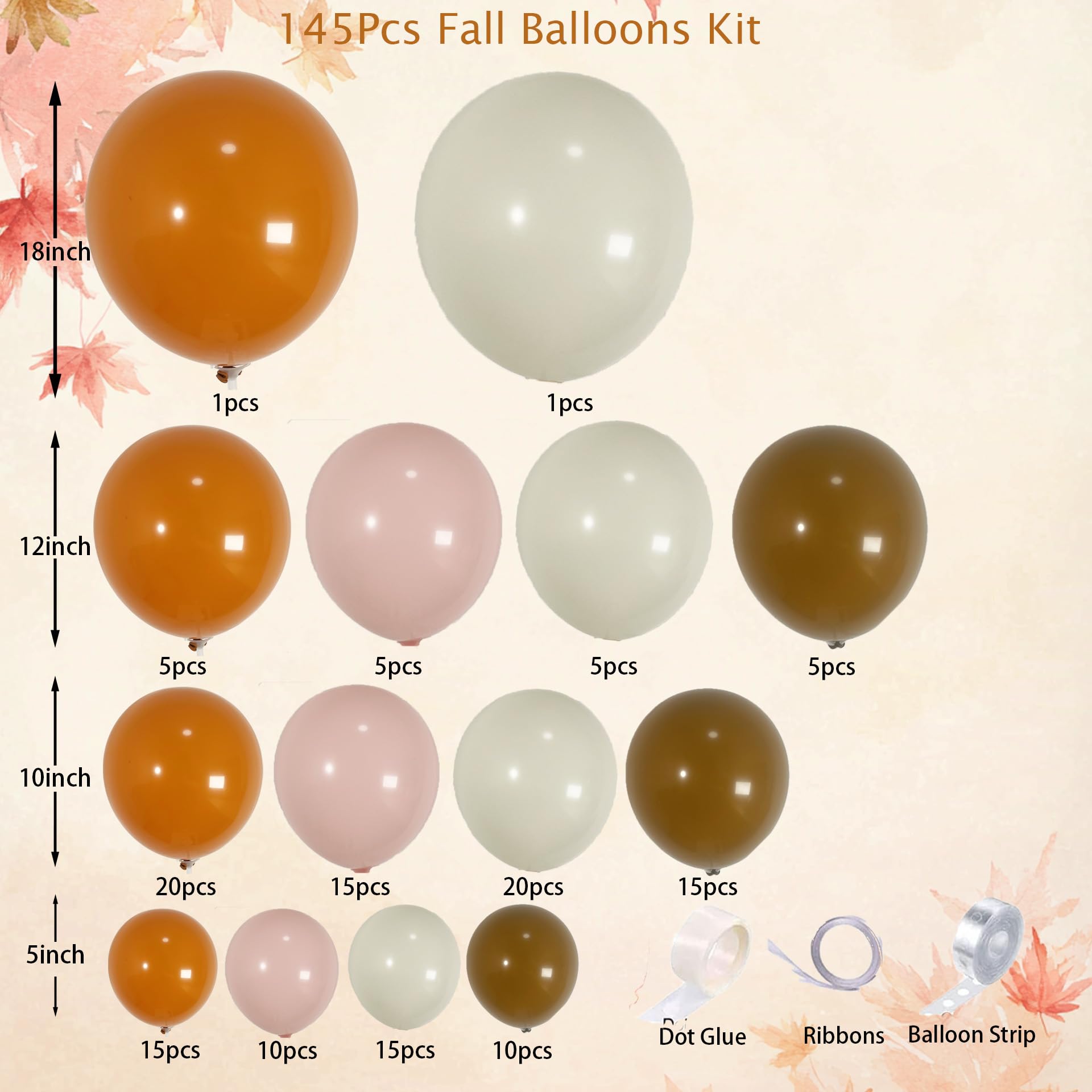 Kit d'arche de ballons en forme de citrouille rose, sable rose, blanc, orange brûlé, marron, décorations de fête prénatale pour fille, fournitures de fête d'anniversaire, guirlande de ballons bohème