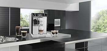 De'Longhi PrimaDonna Class ECAM 550.65.W - Cafetera con sistema de leche LatteCrema, cappuccino y espresso, pantalla TFT a color y control de aplicaciones, color blanco1