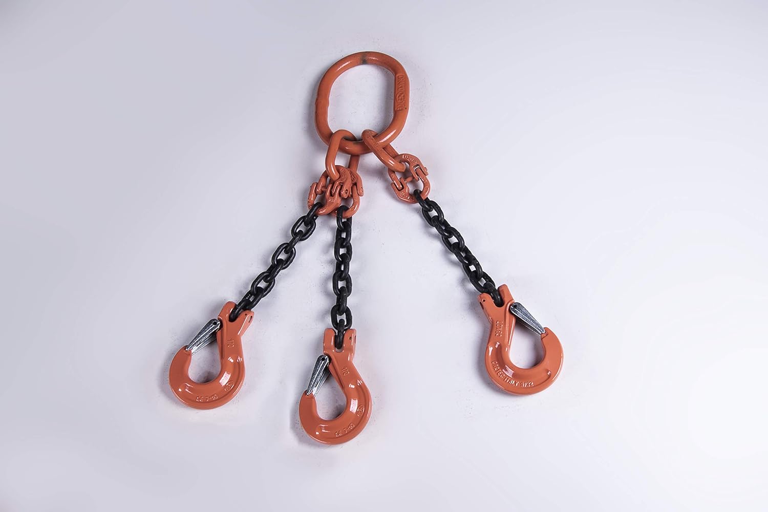 American Industrial 9/32" Triple Leg Alloy Chain Sling; Fittings