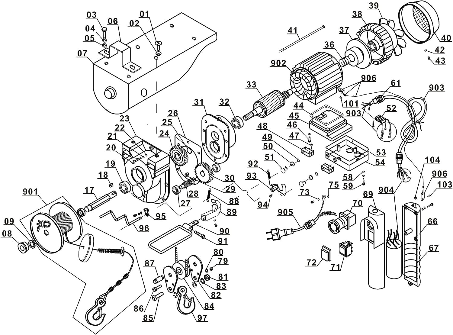 Einhell Palan électrique TC-EH 500