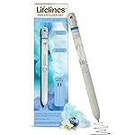 Lifelines Pen Diffuser Set, Cotton Candy - 1mm Black Ballpoint Pen with Scented Essential Oil Blend & 2 Ink Refills - Aromatherapy Diffuser & Sensory Immersion Diffuse Aroma As You Write