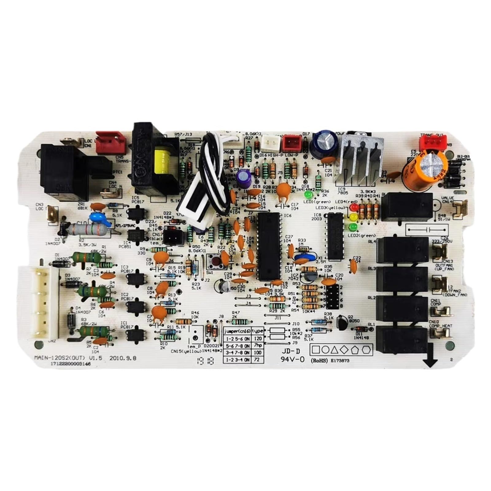 Air conditioner mainboard，Compatible with Midea