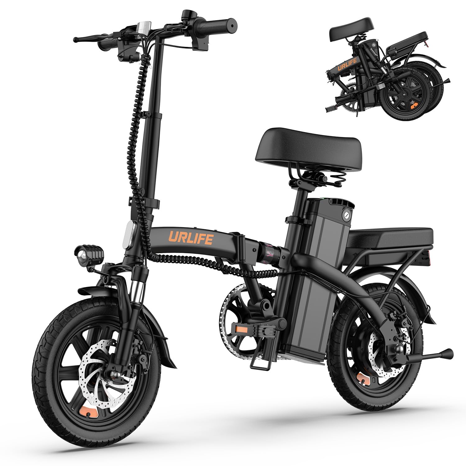 URLIFE Electric Bike for Adults, 14