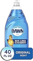 Vista 28 de Dawn Ultra - Detergente líquido original para platos, en botella de plástico azul, 16.2 onzas