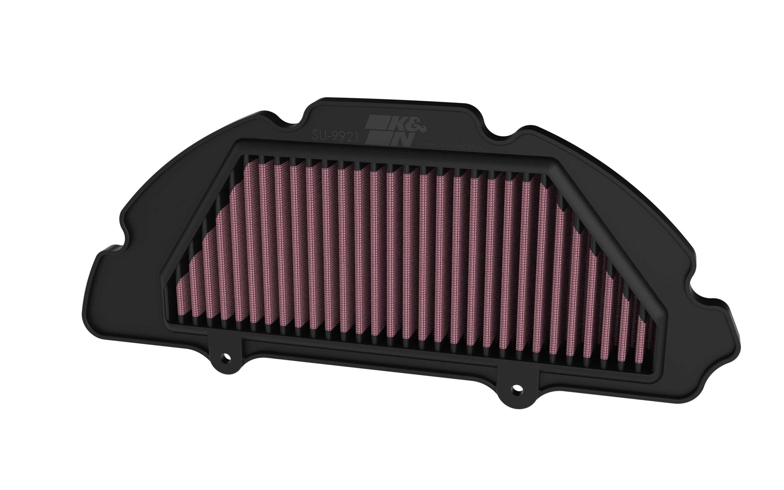 K&N Tauschluftfilter kompatibel mit Suzuki GSX-S950 & GSX-S1000(S/GT) 2022- (SU-9921), Rot