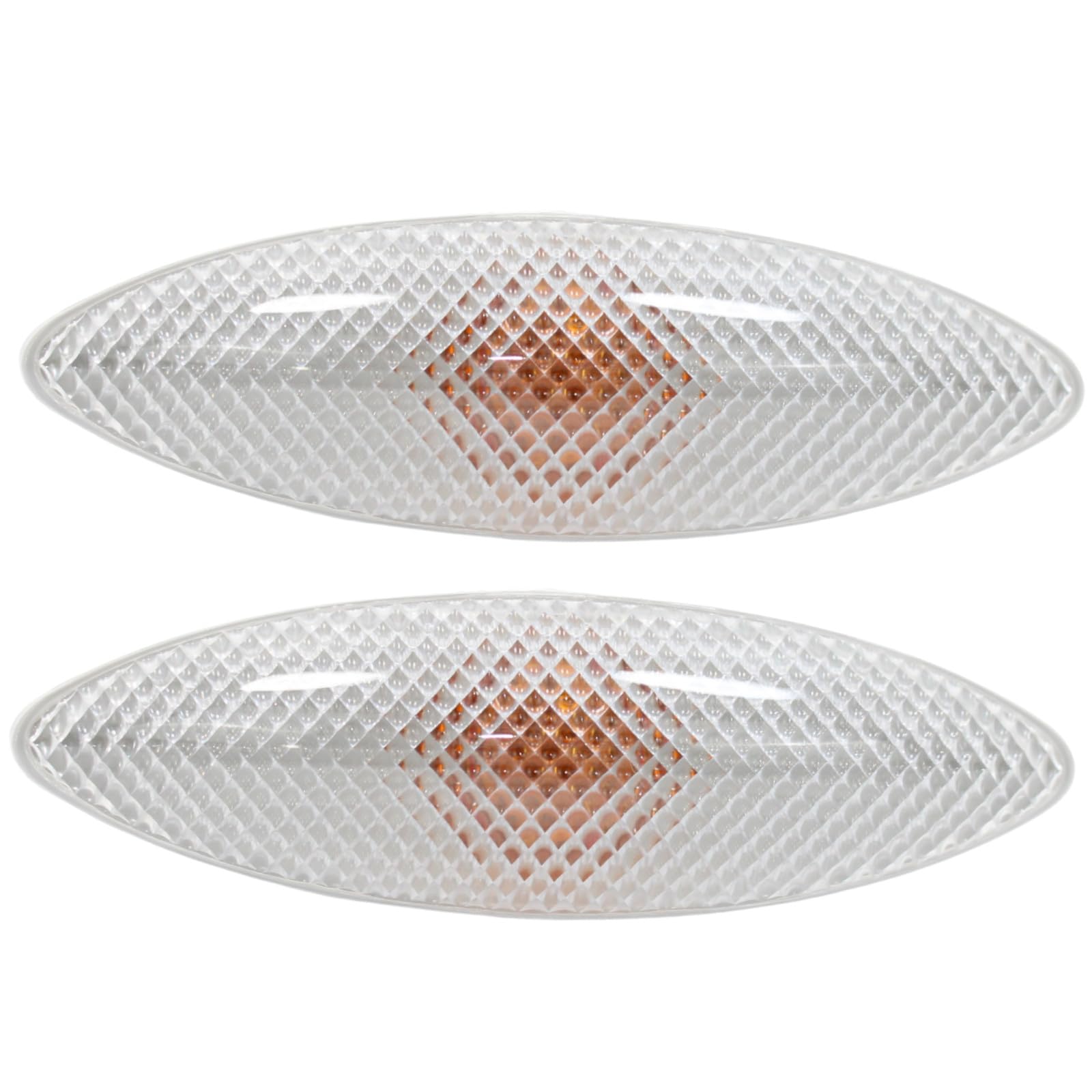 Lot de 2 clignotants latéraux gauche et droit pour Toyota Yaris Vitz (1995-2005) 81730-0D010 81740-0D010 81730-0D011 81740-0D011