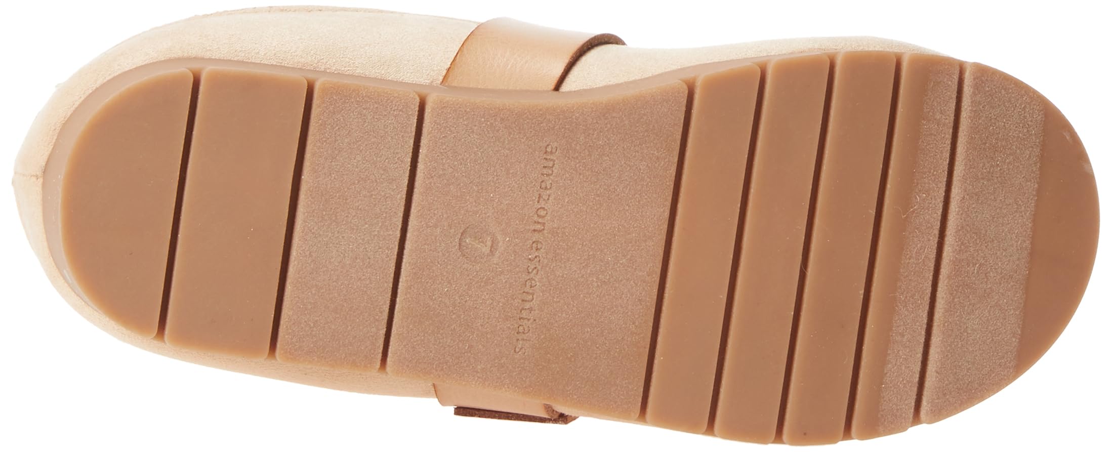 Amazon Essentials Mujer Zapatilla sin Talón de Espuma Viscoelástica y Piel de Oveja