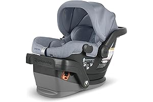 Uppababy Mesa V2 Infant Car Seat + Base | Gregory (Blue Mélange/Merino Wool)