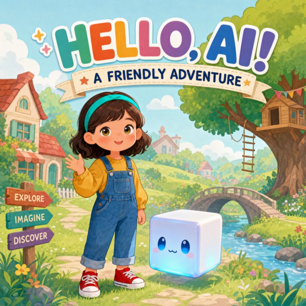 Hello, AI! A Friendly Adventure: A Fun Story About Learning, Curiosity, and Friendly Artificial Intelligence (Lily and AI Adventures)