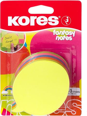 Kores N48707 yapışkanlı not kağıdı Sprehblase, 70 x 70 mm, 250 Yaprak
