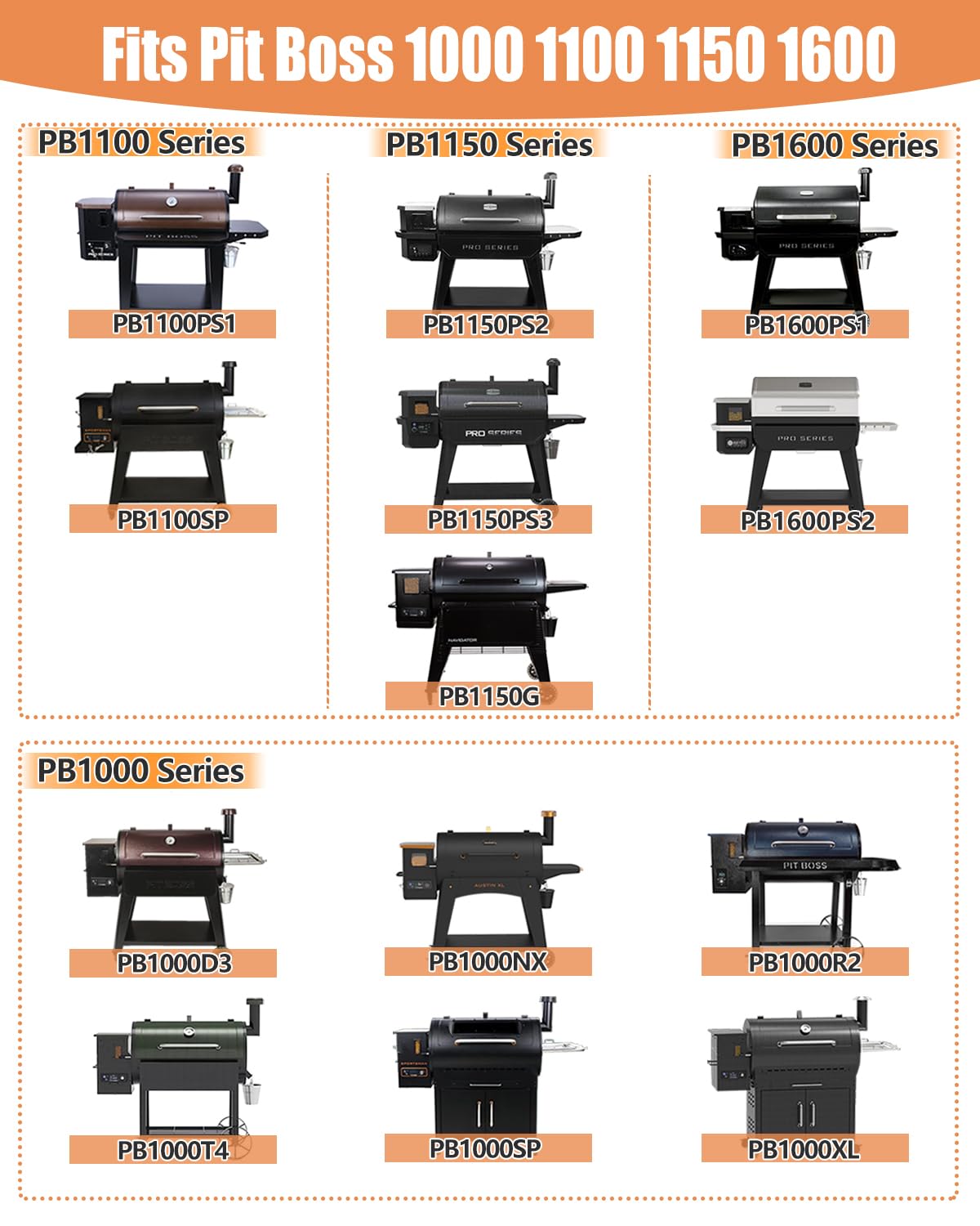 Kit di accessori per griglia a pellet Pit Boss