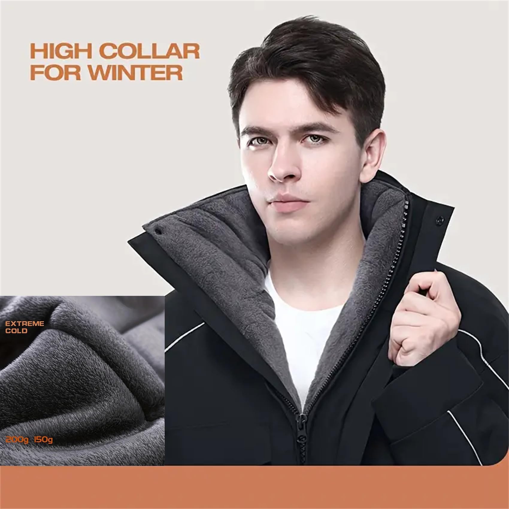 Winter Outdoor Riding Insulated Full-Body Suit, Overoles Para El Frío Para Hombre, Unisex Waterproof & Windproof Snow Suit